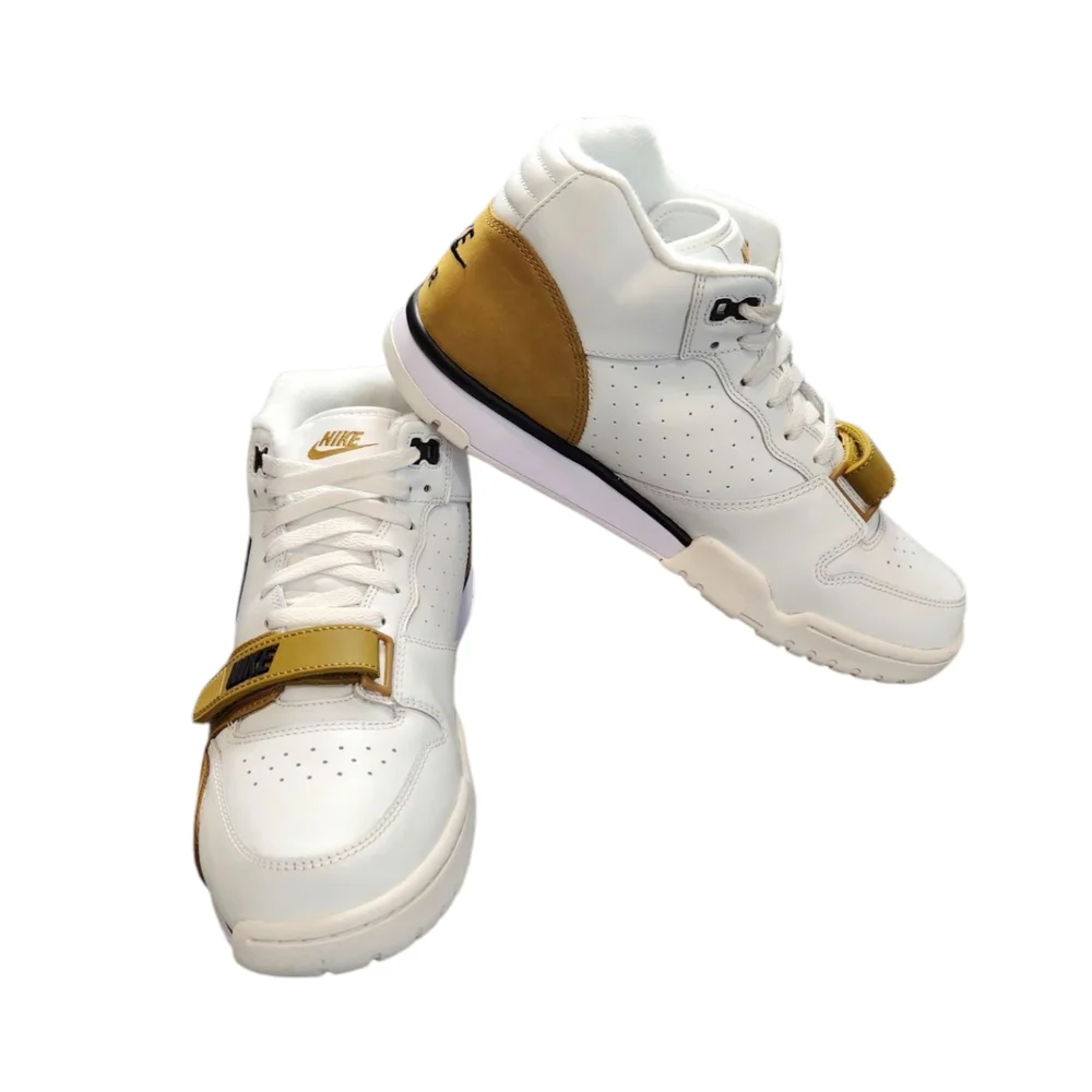 NEW Men's Nike Air‎ Trainer 1 White Wheat